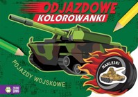 Odjazdowe kolorowanki Pojazdy wojskowe -  - książka