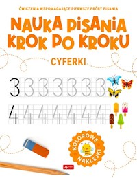 Nauka pisania krok po kroku. Cyferki -  - książka