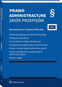 Prawo administracyjne. Zbiór przepisów -  - książka