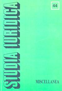 Studia Iuridica T 44 Miscellanea -  - książka