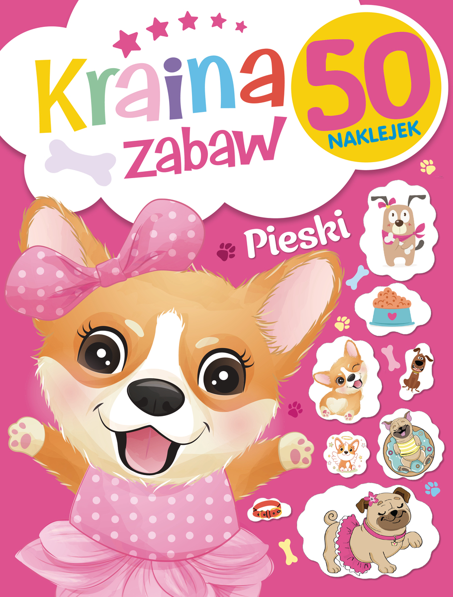 Kraina zabaw. Pieski - zbiorowa praca - książka