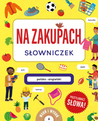 Na zakupach. Słowniczek polsko-angielski. Książka z wysuwankami - Amanda Enright - książka