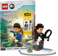 Lego Jurassic World Raptory uciekają -  - książka