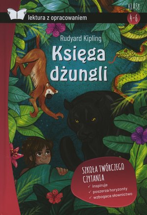 Księga dżungli (Lektura z opracowaniem) - Rudyard Kipling - książka
