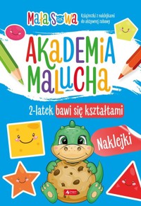 Akademia malucha 2 latek bawi się kształtami - null null - książka