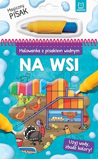 Malowanka z pisakiem wodnym Na wsi -  - książka