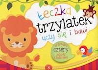 Teczka Trzylatek uczy się i bawi - Lekan Elżbieta - książka