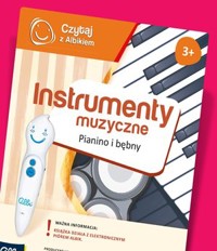 Czytaj z Albikiem. Instrumenty muzyczne - pianino i bębenki -  - książka