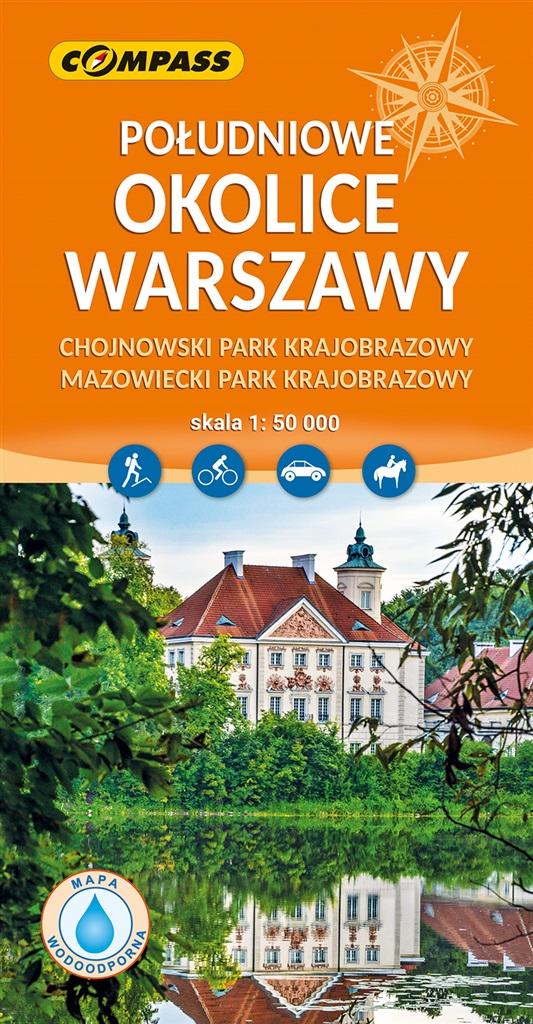 Mapa - Południowe okolice Warszawy 1:50 000 -  - książka