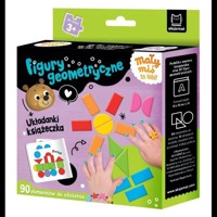 Mały miś to lubi! Figury geometryczne - Podgórska Anna - książka