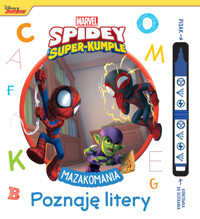Mazakomania. Poznaję litery. Marvel Spidey i Super-kumple - zbiorowa praca - książka