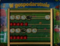 W gospodarstwie Uczymy się liczyć Książka i liczydełko - zbiorowa praca - książka