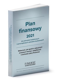 Plan finansowy 2021 dla jednostek budżetowych -  - książka