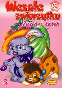 Zuzia i Łatek Wesołe zwierzątka -  - książka