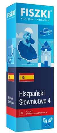 Hiszpański. Fiszki. Słownictwo 4. Poziom B2 - Kinga Perczyńska - książka