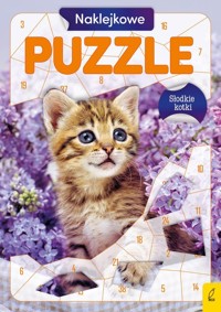 Naklejkowe puzzle Słodkie kotki -  - książka
