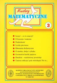 Miniatury matematyczne 3 Liczyć - co to znaczy ? - Bobiński Zbigniew, Jarek Paweł, Świątek Adela, Uscki Mirosław - książka