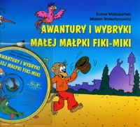 Awantury i wybryki małej małpki Fiki Miki z płytą CD - Kornel Makuszyński - książka