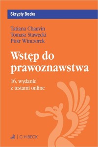 Wstęp do prawoznawstwa z testami online - Chauvin Tatiana, Stawecki Tomasz Stawecki - książka