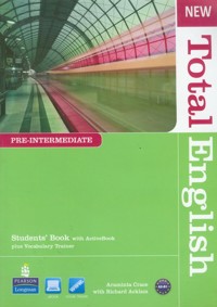 New Total English Pre-Intermediate Student's Book with CD - Crace Araminta, Acklam Richard - książka