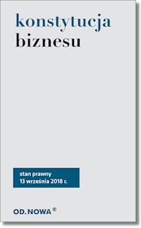 Konstytucja biznesu -  - książka