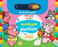 Odkrywaj kolory z wodnym pisakiem Trzy małe świnki -  - książka