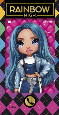 Rainbow High. Jade i Skyler. Książeczka telefon - Kiersnowska Monika - książka