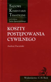 Koszty postępowania cywilnego - Daczyński Andrzej - książka
