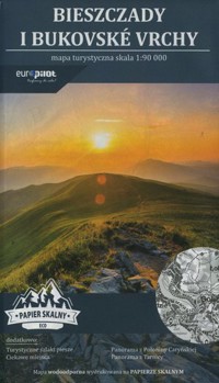 Bieszczady i Bukovske Vrchy. Mapa turystyczna ECO w skali 1:90 000 -  - książka