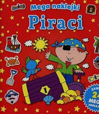 Piraci Mega naklejki -  - książka