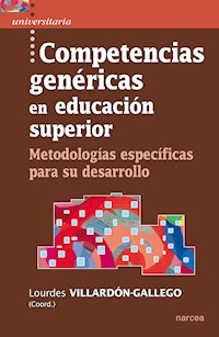 Competencias genéricas en educación superior - Lourdes Villardón-Gallego - ebook
