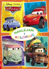Disney Pixar Auta Naklejam i koloruję -  - książka