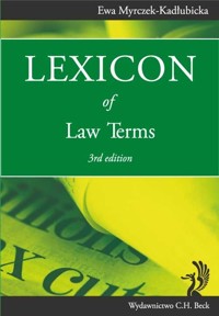 Lexicon of Law Terms - Myrczek-Kadłubicka Ewa - książka