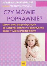 Czy mówię poprawnie? - Lampart-Busse Marzena - książka