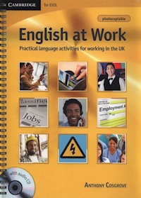 English at Work + CD - Cosgrove Anthony - książka