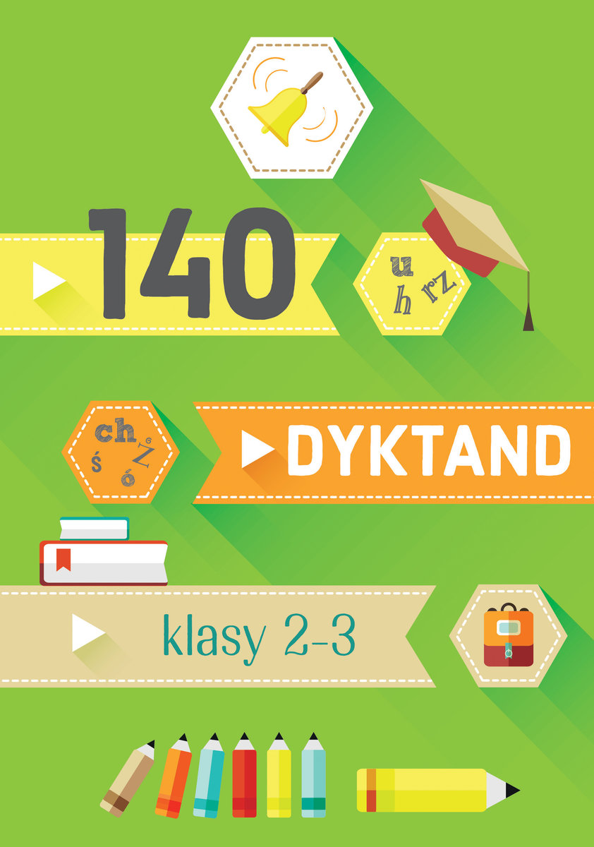 140 dyktand Klasy 2-3 - Trojańska Katarzyna - książka