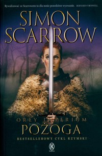 Pożoga - Simon Scarrow - książka