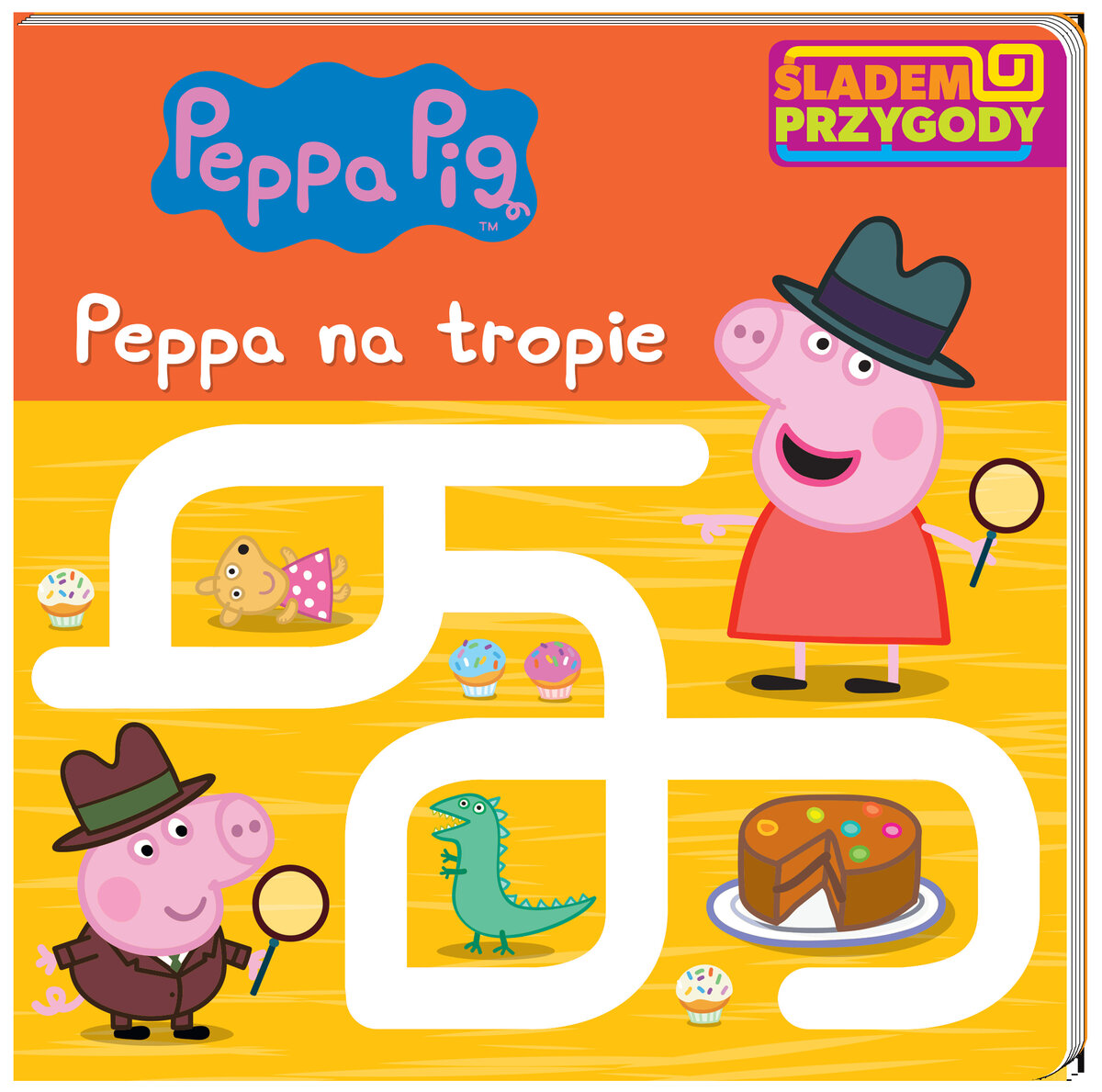 Peppa Pig. Śladem przygody. Peppa na tropie - zbiorowa praca - książka