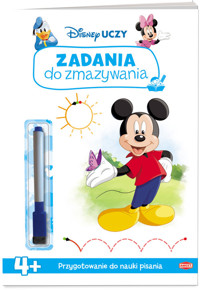 Disney uczy Zadania do zmazywania Miki -  - książka