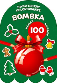 Bombka Kolorowanka z naklejkami -  - książka