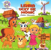 Lenka uczy się mówić Lenka jedzie do babci na wieś - Zdanowska Natalia - książka