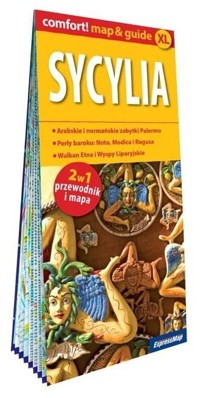 Comfort! map&guide XL Sycylia 2w1 w.2025 -  - książka