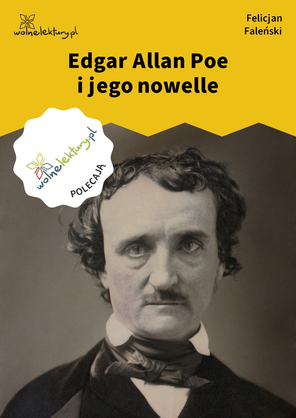 Okładka:Edgar Allan Poe i jego nowelle 