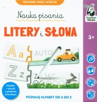 Nauka pisania. Litery i słowa. Książka + puzzle -  - książka