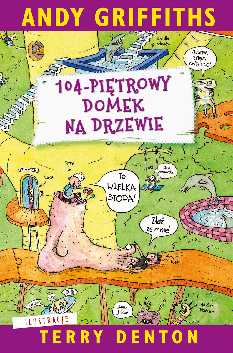 104-piętrowy domek na drzewie - Andy Griffiths - książka