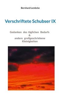 Verschriftete Schubser IX - Bernhard Lembcke - ebook