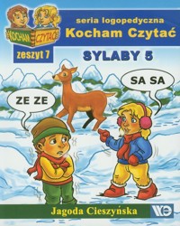 Kocham Czytać Zeszyt 7 Sylaby 5 - Cieszyńska Jagoda - książka