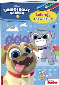 Bingo i Rolly w akcji Koloruję, rozwiązuję -  - książka
