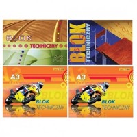 Blok techniczny Kreska A3/10k (BTA3KRES) -  - książka
