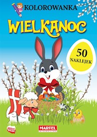 Kolorowanka Wielkanoc z naklejkami - Ratajszczak Katarzyna - książka